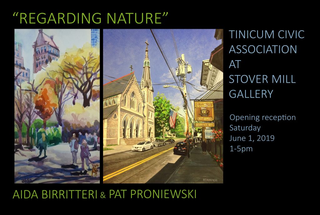 “Regarding Nature” at the Stover Mill Gallery Arts & Cultural Council