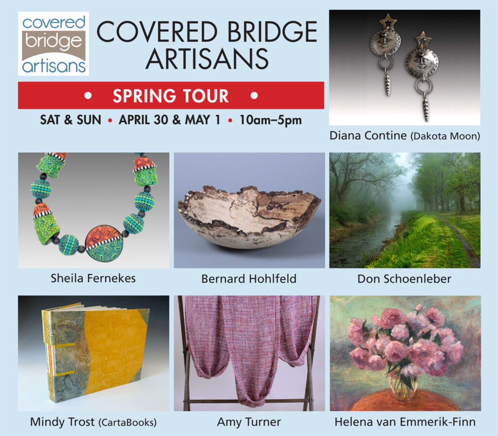 Covered Bridge Artisans Spring Studio Tour