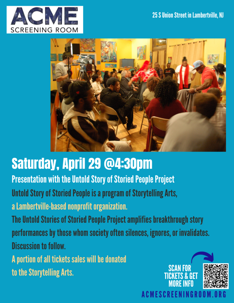 Presentation with the Untold Story of Storied People Project