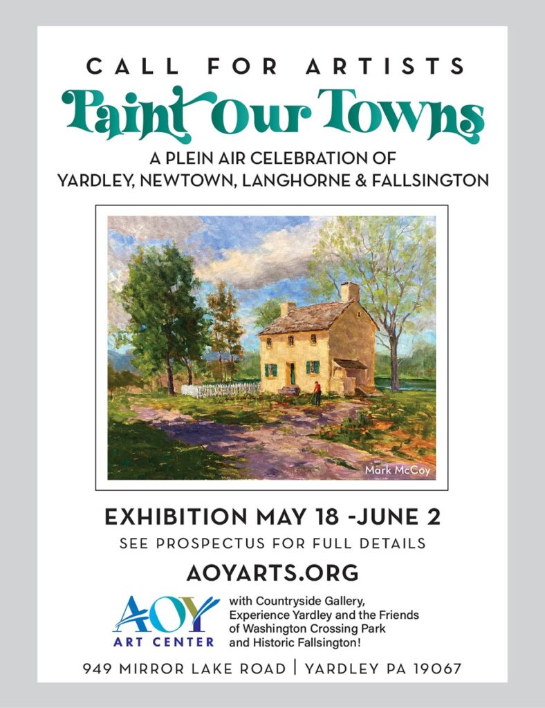 Paint our Towns – AOY Call for Artists