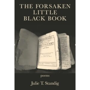 cover photo of book of poems called The Forsaken Little Black Book by Julie T. Standig
