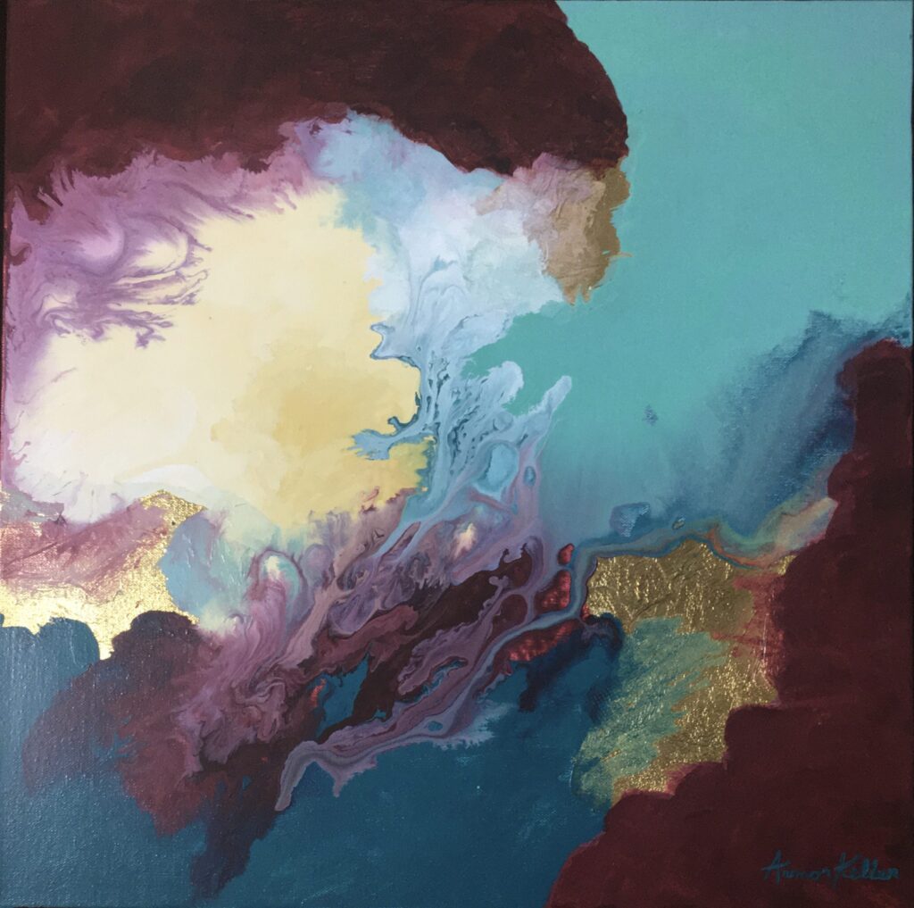 Experimental Abstract Painting by Armor Keller